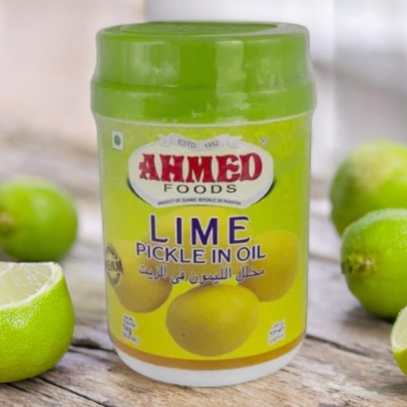 Lime pickle in oil